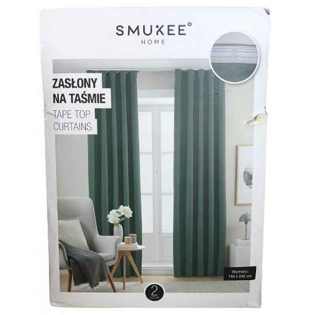 Zatemňovací závěsy Na pásce Smukee 2 ks 140 x 245 cm