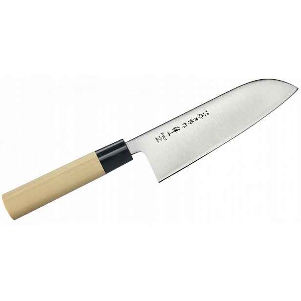 Nůž Santoku Tojiro Zen Dub 16,5 cm, ocel VG-10, lehký 115 g