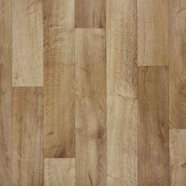 PVC podlaha - lino Ontario Natural, na míru, šíře 4m, hnědá, filc, chodba / předsíň, Spoltex