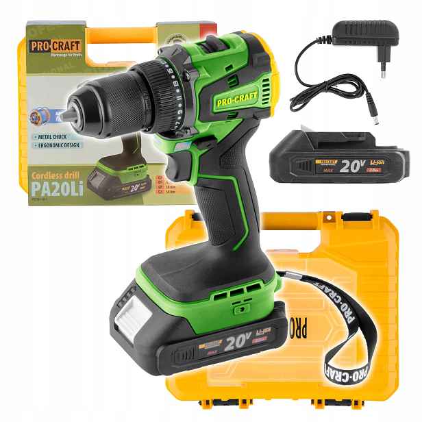 Aku šroubovák Procraft PA20Li
