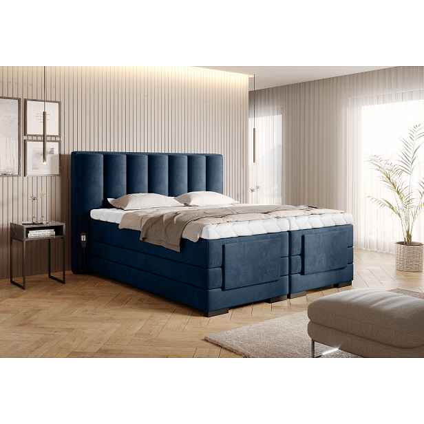 Boxspring Veros Rozměr: 160 x 200 cm, látka: Nube 40
