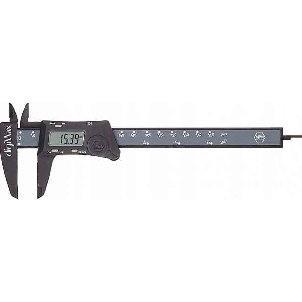 Elektrické posuvné měřítko dIgiMax nekovové 150 mm/0,01 mm Wiha