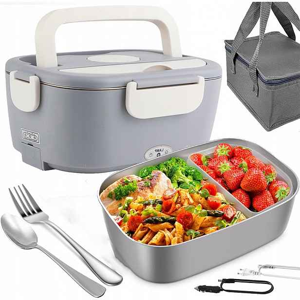 Elektrický Lunch Box Ohřívač Jídla Do Práce Auta Tir 1.5L