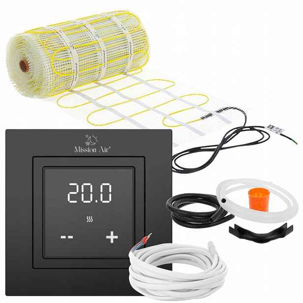 Komplet podlahového vytápění podlahy vyhřívací podložka 160 W² 4,5 m²