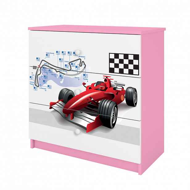 RAUMHIRSCH FURNITURE KOMODA Babydreams Formule 1 81/81/41