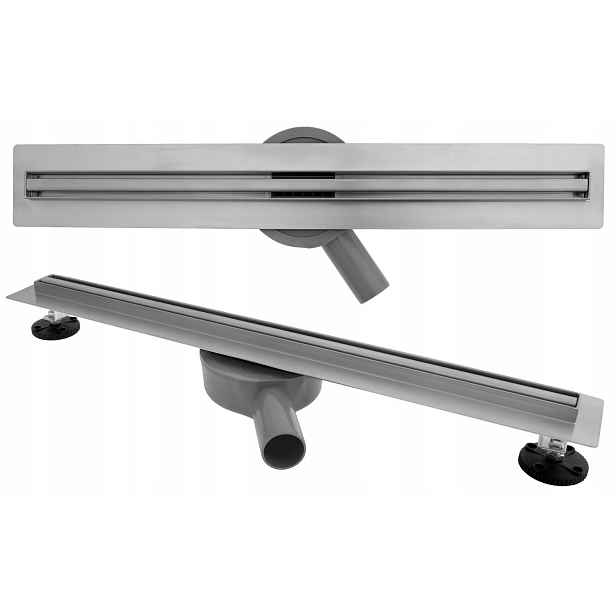 Lineární odtok Neo Slim Pro 900 mm, ocel Rea, kompletní