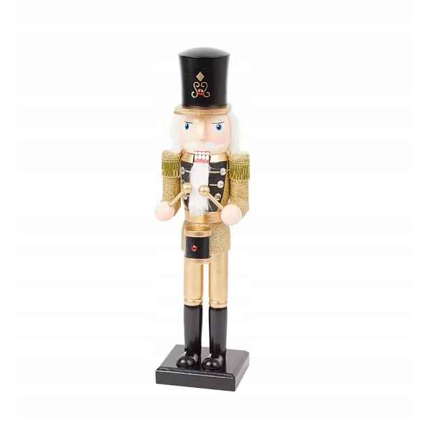 Louskáček dřevěná vánoční figurka 35,5 cm Zlatý verblista 29