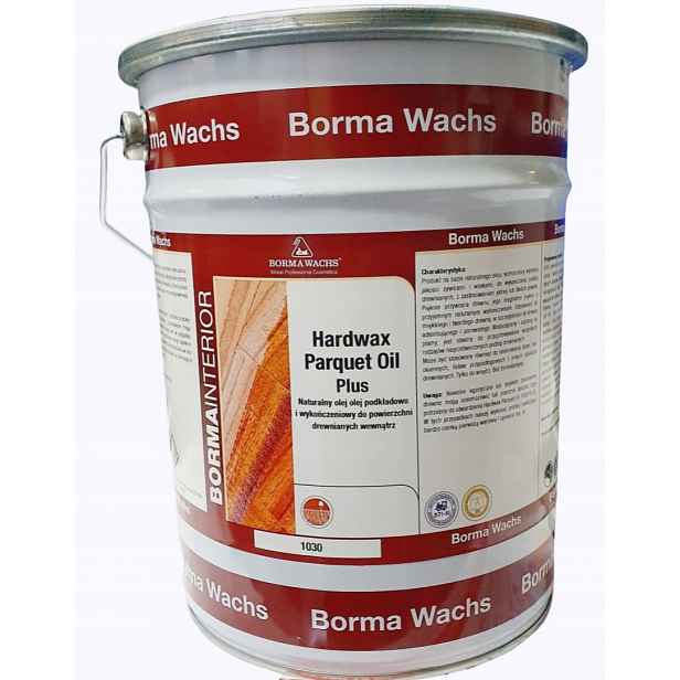 Olej Hardwax na parkety 1030 Polomat Borma Wachs 5 l Parqet oil Plus