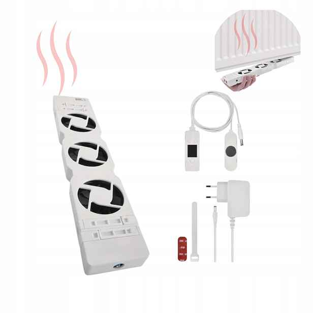 Termoventilátor pro topení Ventilátor pod radiátor Mono Emos