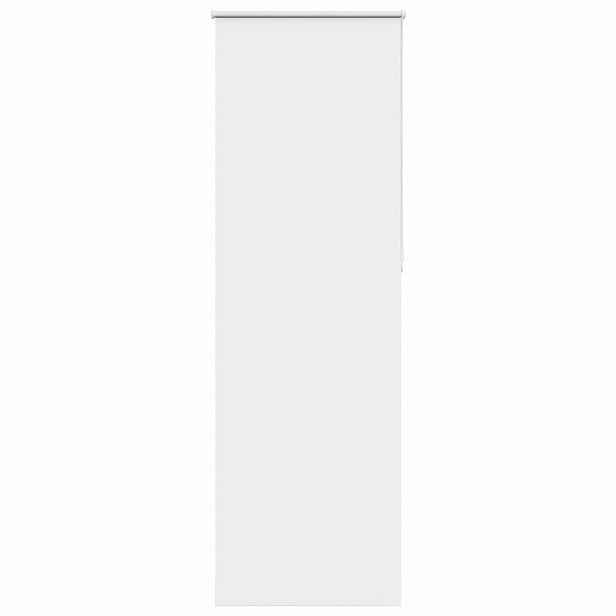 vidaXL Roleta zatemňovací bílá 85x210 cm šířka látky 80,7 cm polyester