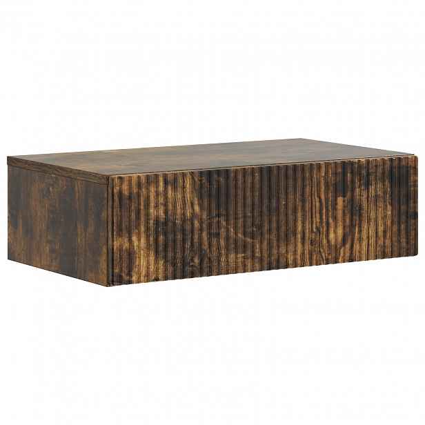 vidaXL Nástěnný boční stůl 59 x 34,5 x 17 cm Kompozitní dřevo