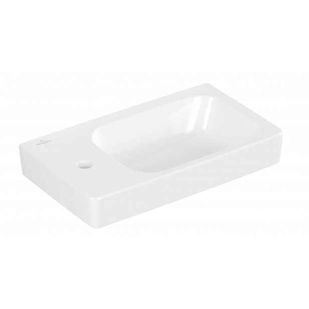 Villeroy & Boch Architectura - Umývátko 48x28 cm, s přepadem, otvor pro baterii vlevo, alpská bílá 43854801