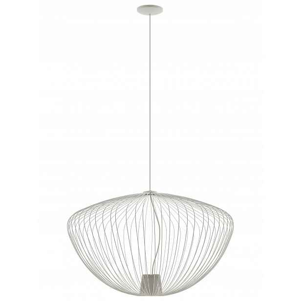 Závěsná Lampa Pumpkin L šedá 1xGU10 200 cm moderní stropní lampa do obývacího pokoje