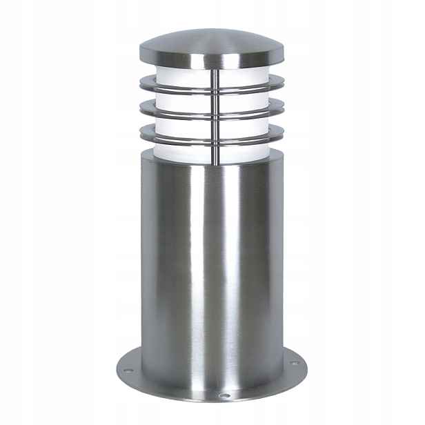 Venkovní sloupková lampa Nerezová ocel E27 40W Sandbanks Garden Zone
