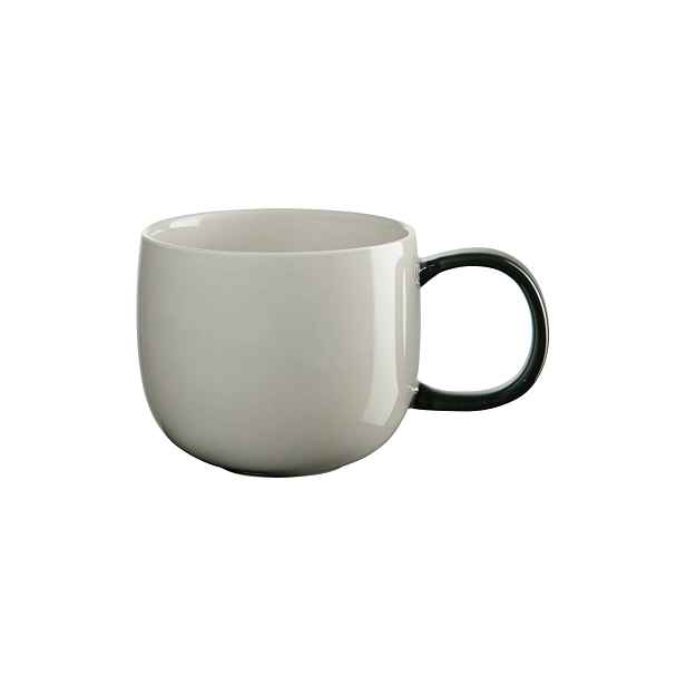Porcelánový hrnek s uchem 400 ml JOY ASA Selection - šedý