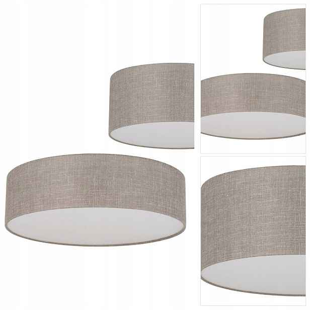 Stropní svítidlo šedá Rondo klasické měkké světlo do obývacího pokoje Tk Lighting