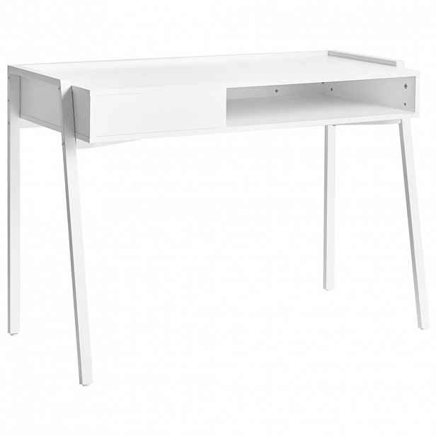 Beliani PSACÍ STŮL Bílý 107/48 cm Kofoten