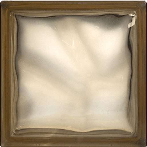 Luxfera Glassblocks brown 19x19x8 cm sklo 1908WBR