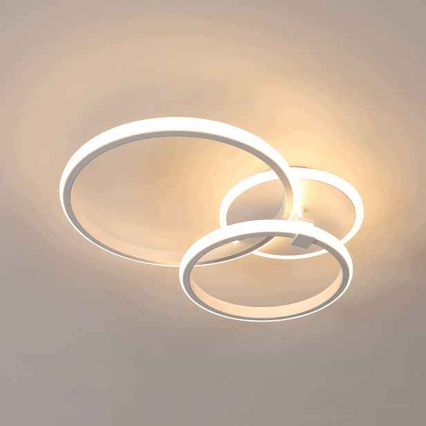 Stropní svítidlo Led kulaté bílé moderní do obývacího pokoje 3000K 42W