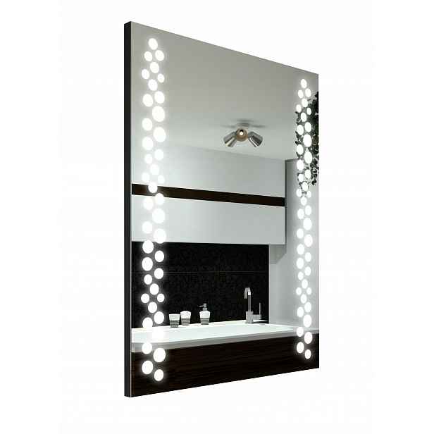 Zrcadlo Toronto Led s krytem 80x90 cm