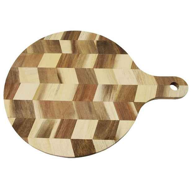 HIT Prkénko servírovací akátové dřevo 40x30x1,5cm HT-24501866