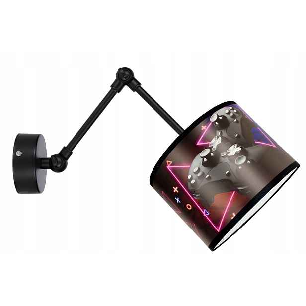 Nástěnná Lampa Gamer Do Dětského Pokoje Pro Mládež Led