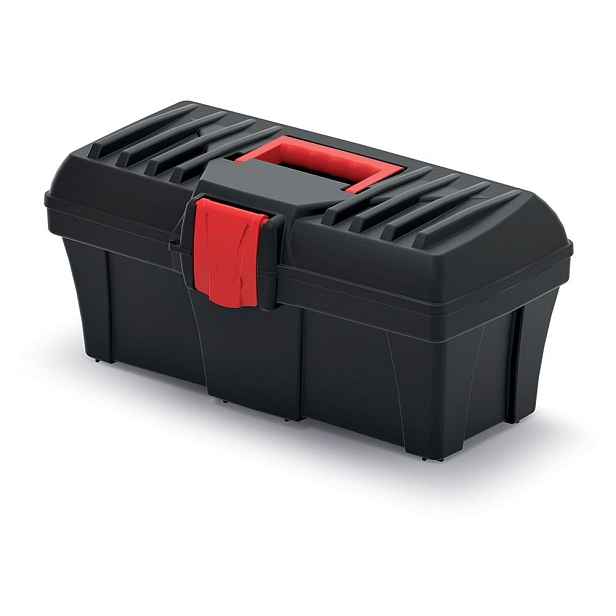 Prosperplast Plastový kufr na nářadí CALIDER 40 cm černo-červený