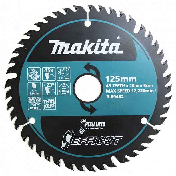 Řezací Kotouč Efficut 125x20mm 45Z Makita B-69462