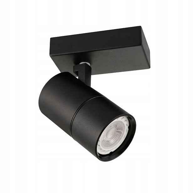 Italux Laconi Led nástěnná a stropní lampa černá GU10 Moderní
