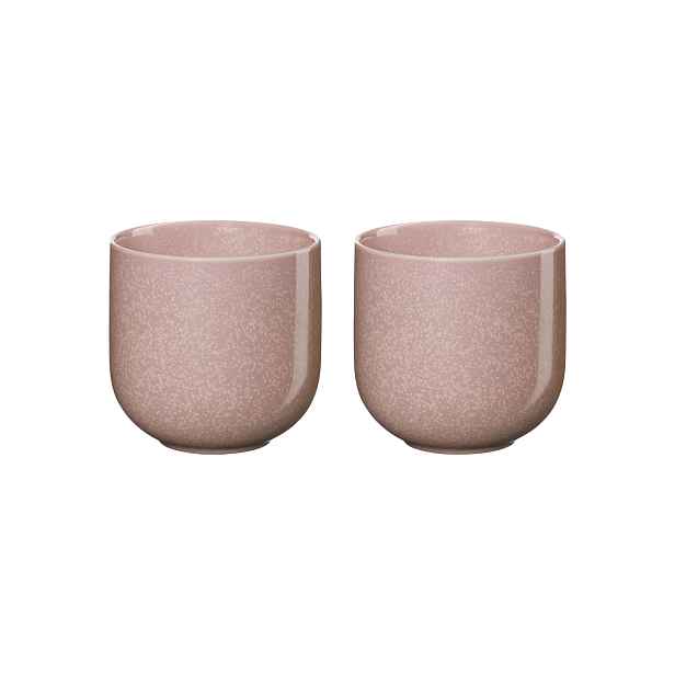 Sada 2 ks šálků na čaj 200 ml COPPA HANAMI ASA Selection - růžová