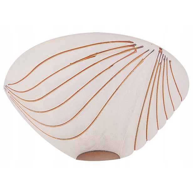 Stropní Svítidlo Nástěnná lampa 30 cm 60 W E27 mušličková lampa