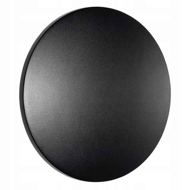 Nástěnná lampa Aria Led M černá 9W 3000K Kulatá Terasová Fasádní Lampa IP54