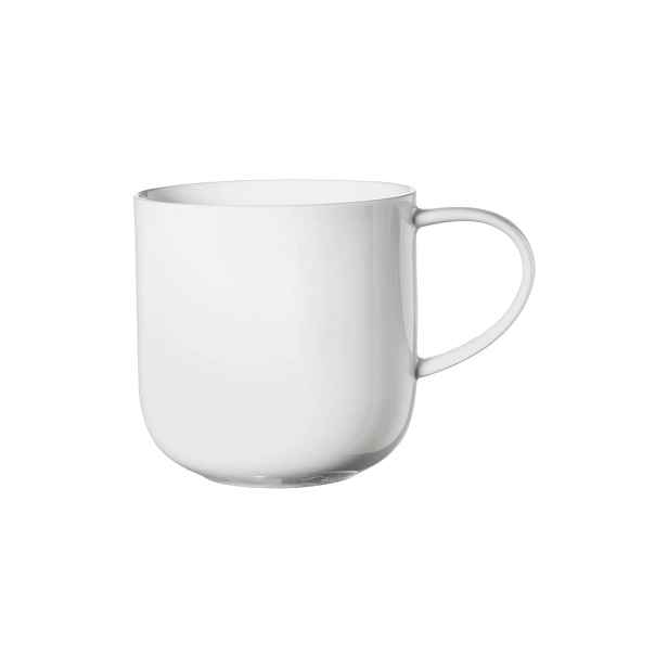 Porcelánový hrnek s uchem 400 ml COPPA YUKI ASA Selection - bílý