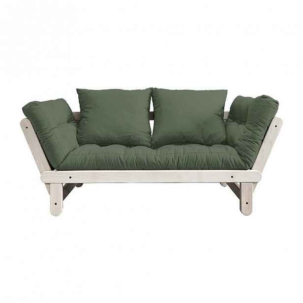Variabilní pohovka Karup Design Beat Natural Clear/Olive Green