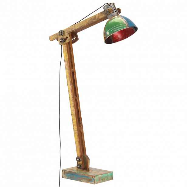 vidaXL Stojací lampa vícebarevná E27
