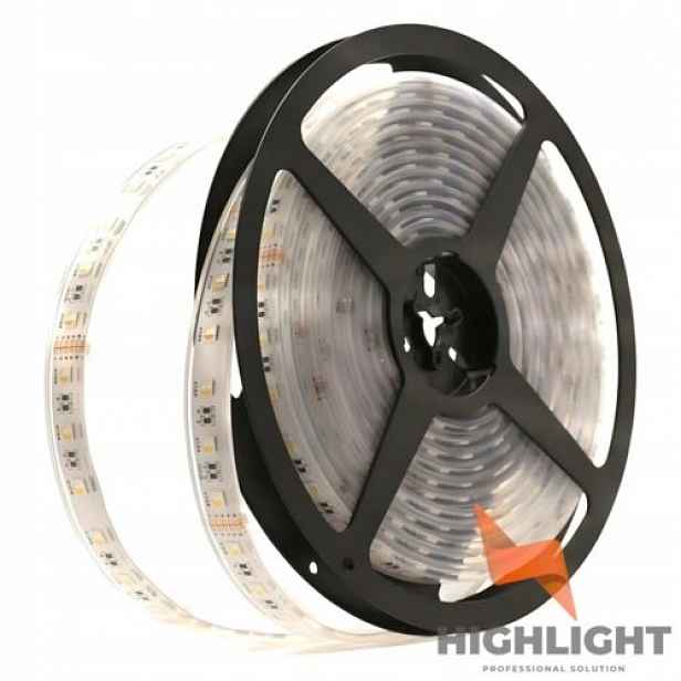 10 m Led pásek IP68 Rgbw 3000K teplý 24V 19,2W vodotěsný 60x5050 CRI90