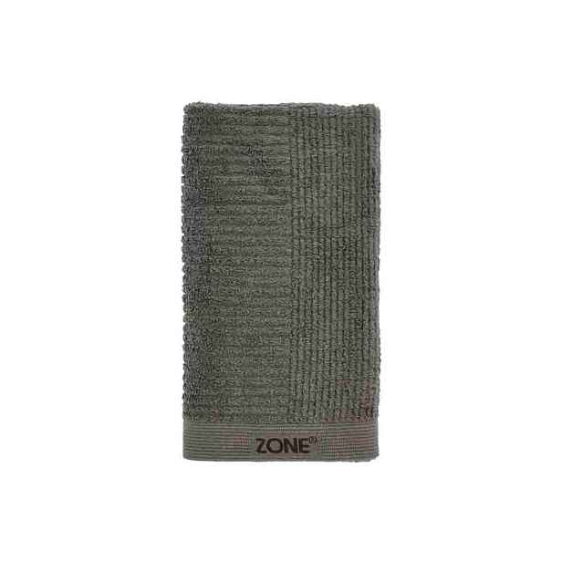 Khaki froté ručník 50x100 cm Classic – Zone