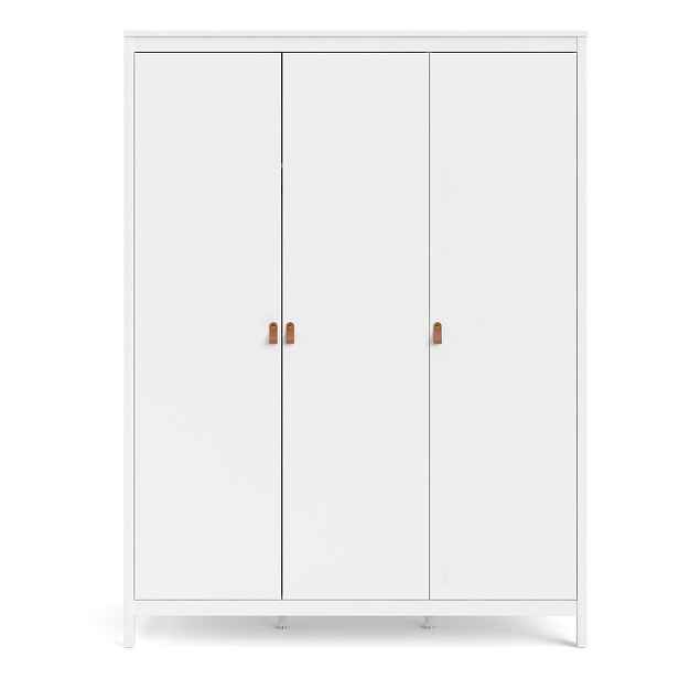 Bílá šatní skříň 150x199 cm Madrid – Tvilum