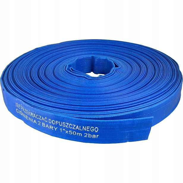 Hadice Pvc 1" 50 m 2 bar pro vodu a odpadní vodu Geko G70007