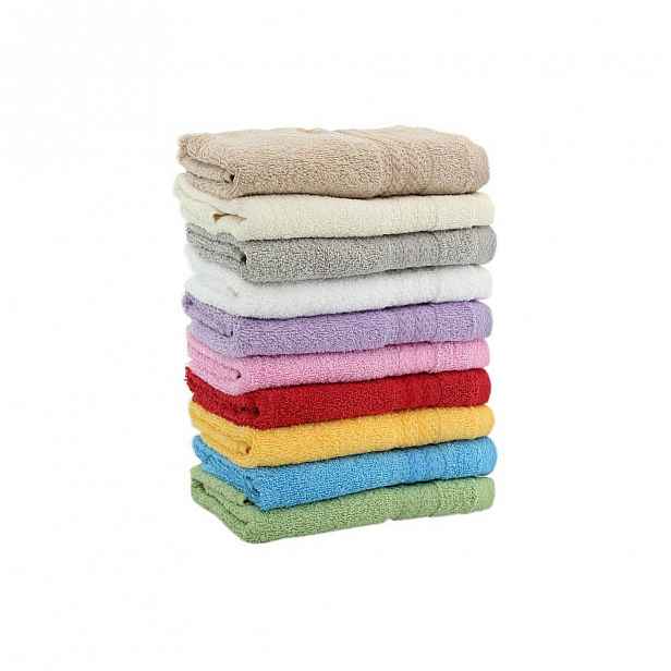 Sada 10 ručníků Rainbow, 30 x 50 cm