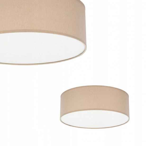 Stropní Svítidlo Rondo průměr 45cm béžovo-bílý moderní na E27 4430 Tk Lighting