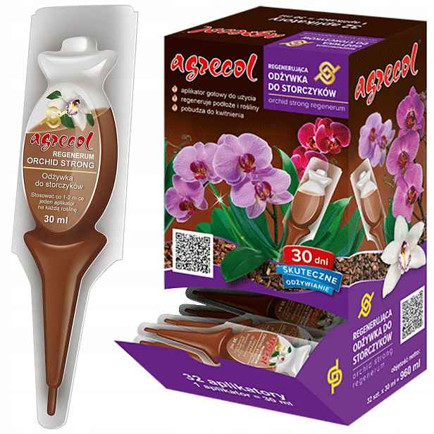 Kapátko Regenerační kondicionér na orchideje Orchid Strong Agrecol 32x30 ml