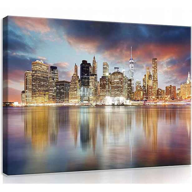 Obraz Na Plátně Canvas 100x75 New York Světla