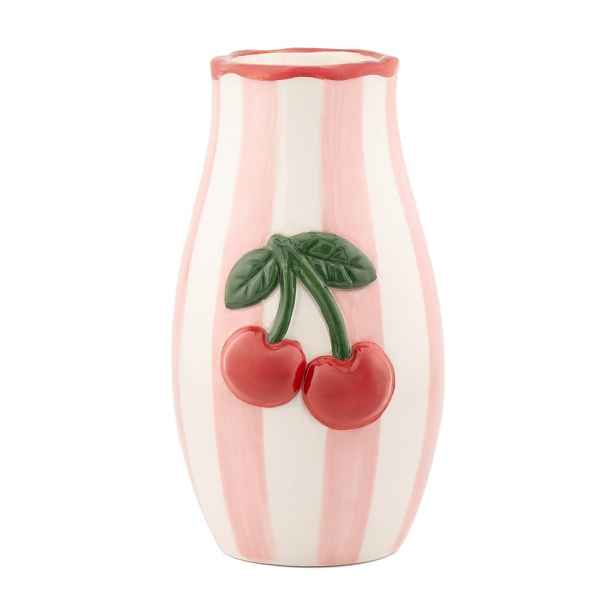 Ručně malovaná váza z dolomitu Cherry – Sass & Belle