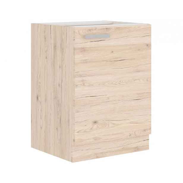 Dolní kuchyňská skříňka Bordeaux, 60 cm, dub bordeaux