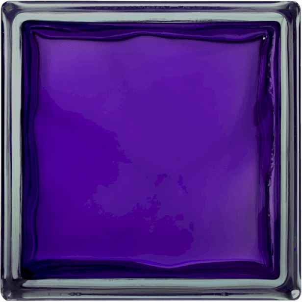 Luxfera Glassblocks violet 19x19x8 cm sklo 1908WVI