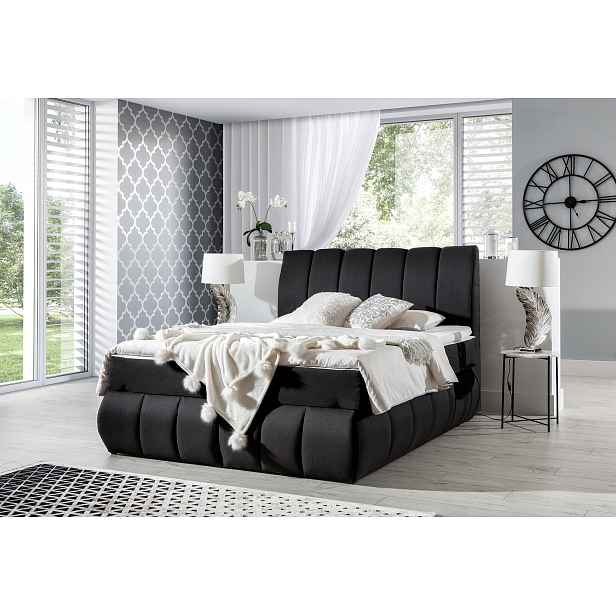Boxspring Vincenzo Rozměr: 140 x 200 cm, látka: Sawana 14
