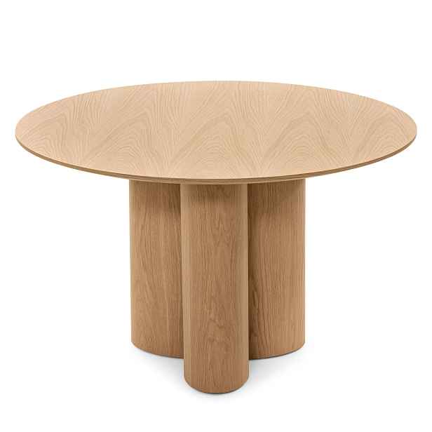 Hector Jídelní stůl kulatý Avas 121 cm dub přírodní