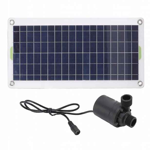 Solární Čerpadlo Sada Fontána 800L/H DC 12V Solární Panel 30W