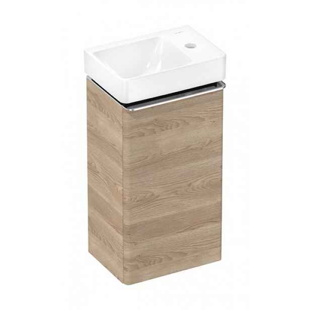 Skříňka s umyvadlem Hansgrohe Xelu Q 36x69,5x25 cm přírodní dub 54367000